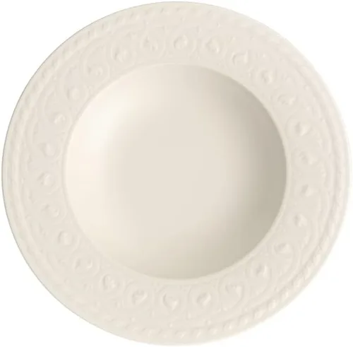 Miniatura 5 de Villeroy & Boch Cellini - Plato llano, 10.5 pulgadas, porcelana premium, color blanco