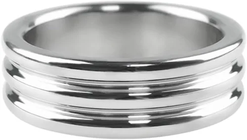 Miniatura 4 de Anillo de peso de acero inoxidable de metal, juguetes sexuales para adultos, anillo de resistencia al prepucio (color : 1.496 in)