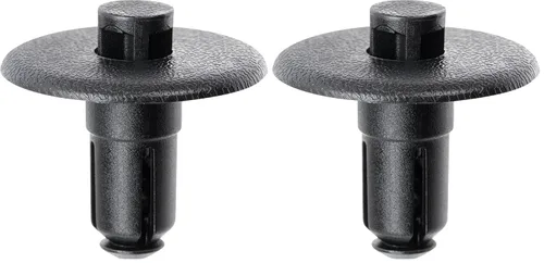 25 piezas de soporte de radiador de protección de visión tipo empuje clip de retención 25695687 para GM Buick Lucerne Cadillac DTS Deville Seville