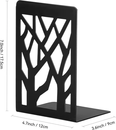 Miniatura 4 de Soporte para libros, sujetalibros, extremos de libros para estantes, sujetalibros para estantes, sujetalibros, extremos de libros para libros