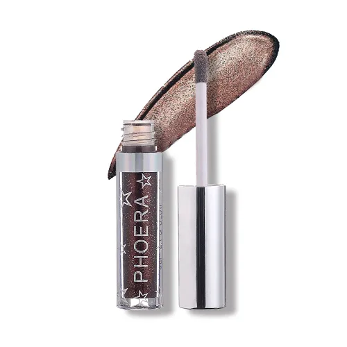 Miniatura 16 de Sombra de ojos líquida, resistente al agua, brillo brillante, fácil de usar, delineador de ojos de larga duración, lápiz de ojos, cosméticos de Crema