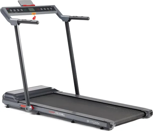 Sunny Health & Fitness Cinta de correr plegable Strider, cinturón de correr de 20 pulgadas de ancho con aplicación exclusiva opcional SunnyFit™ y