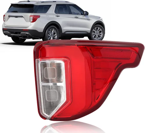 Luz Trasera Lámpara de Freno Trasera Para Ford Explorer 2020 2021 2022 2023 Reemplaza FO2801275 LB5Z13404F (Lado Derecho del Pasajero)