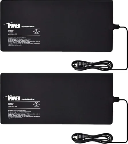 Miniatura 10 de iPower Almohadilla de calor para reptiles de 6 x 8 pulgadas, 8 W, calentador de terrario para animales pequeños