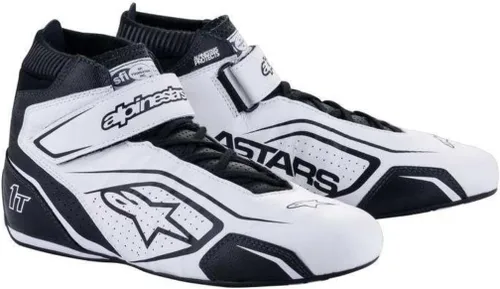 Miniatura 6 de Alpinestars Tech 1-T V3 - Zapatos de conducción SFI - Talla 7.5 - Negro/Gris Frío/Amarillo (2710122-1055-7.5)