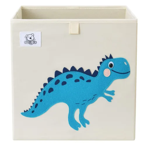 Miniatura 16 de Contenedores plegables de almacenamiento de animales de tela, caja/cofre/organizador para niños pequeños/niños, guardería, sala de juegos, 13 Alpaca
