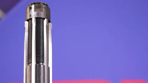 Miniatura 5 de Drill America DWRRADJ Fresadora manual ajustable de alta velocidad, ("8/A" - "O") acanalado recto, vástago redondo con extremo cuadrado, acabado