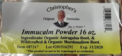 Miniatura 2 de Dr. Christopher's Immucalm Polvo 16 oz.