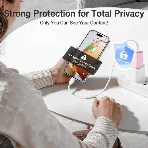 Miniatura 6 de Copia de seguridad para iPhone Photo Stick: cubo de datos de 128 GB con certificación MFi de Apple, color rosa, almacenamiento de copia de seguridad