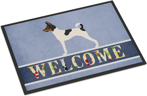 Miniatura 94 de Caroline's Treasures BB8321JMAT - Felpudo de bienvenida Berger Picard de 24 x 36 pulgadas, tapete azul para puerta delantera, para interiores