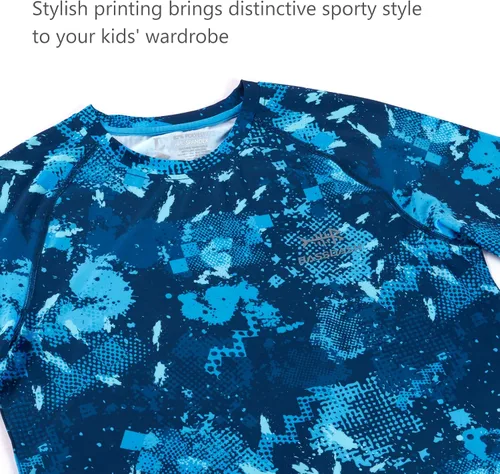 Miniatura 3 de BASSDASH Camiseta de pesca de manga larga para jóvenes UPF50+ camuflaje con protección UV de secado rápido