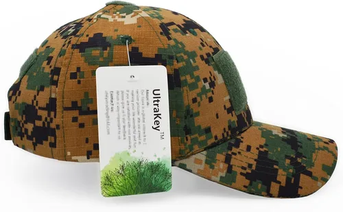 Miniatura 20 de UltraKey Casquillo táctico militar del operador, gorra de béisbol al aire libre del camuflaje de la caza del sombrero
