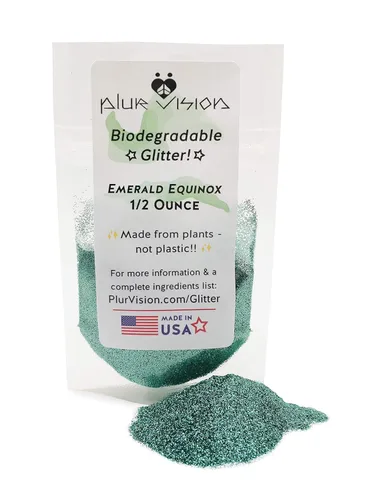Miniatura 17 de On Point Pink Biodegradable Glitter de 1/2 onza - Hecha de celulosa vegetal, respetuosa con la tierra. Perfecta para cuerpo, cosméticos, Rosa