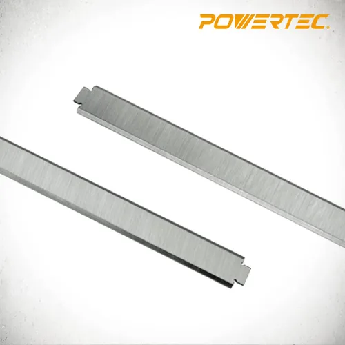 Miniatura 2 de POWERTEC Cuchillas cepilladoras de 13 pulgadas para cepilladoras Ridgid TP1300, TP13001, TP13002, repuesto para cuchillos cepilladores AC8630, juego