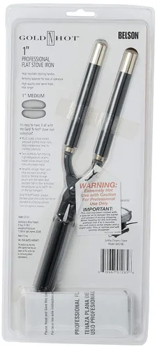Miniatura 3 de Gold 'N Hot - Plancha plana profesional para estufa, 1 pulgada, tamaño mediano