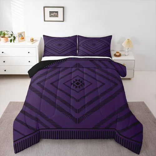 Miniatura 22 de Feelyou Juego de edredón de zorro ártico, juego de ropa de cama para niños y niñas, bonito edredón de animales salvajes, juego de edredón 1 juego
