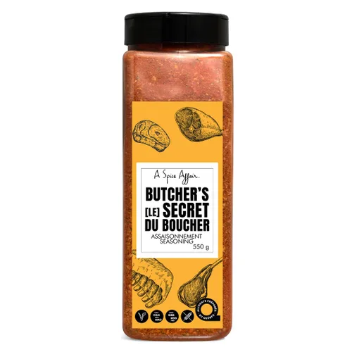 Miniatura 5 de A Spice Affair 's Butcher's Secret - Condimento sabroso, audaz y aromático para carne de res, cerdo y aves de corral, totalmente natural, sin OMG