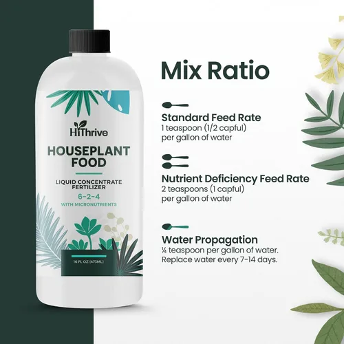Miniatura 6 de Fertilizante para plantas de interior de 16 onzas, alimento multiusos para plantas de interior, hace más de 87 galones, alimento vegetal