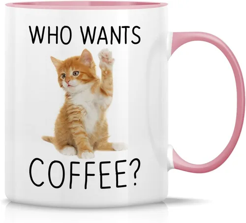 Miniatura 20 de Retreez - Taza Graciosa Show Me Your Kitties Amantes de Gatos, 325 ml, Tazas de Café de Cerámica, Divertidas, Sarcasmo, Sarcasticas, Regalos