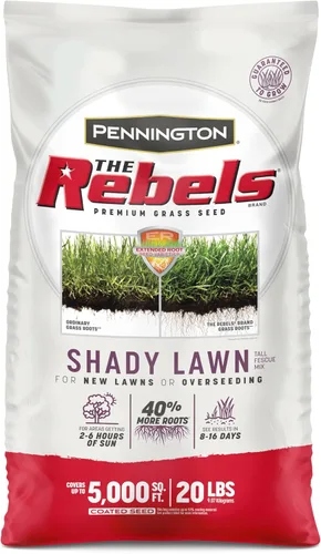 Miniatura 14 de Pennington The Rebels mix de semillas de césped Tall Fescue para zonas sombrías, 3 libras