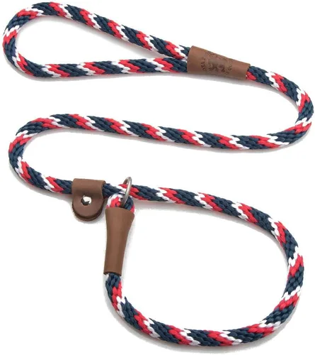 Miniatura 13 de Mendota - Correa deslizante para mascotas, combo de correa y collar para perro, fabricado en los Estados Unidos, amatista, 1/2 pulgadas x 4 pies