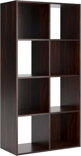 Miniatura 30 de Diseño exclusivo de Ashley Paxberry. Organizador de almacenamiento o librero moderno de 6 cubos, color blanqueado