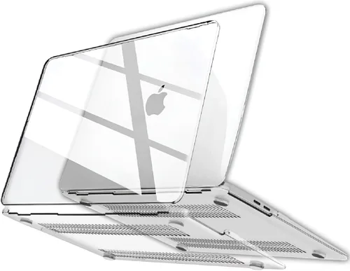 Miniatura 11 de GVTECH Funda para MacBook Air de 13 pulgadas (2010-2017) A1369 A1466 carcasa rígida de plástico, carcasa negra