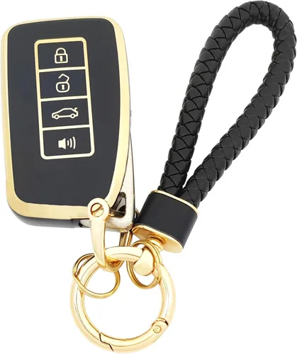 Miniatura 27 de Funda para Llavero de Coche Llavero Funda de Llave de TPU Suave Carcasa de Protección Portallaves Accesorios
