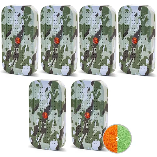 Miniatura 21 de Wisesorb Deshumidificador de camuflaje seguro para pistola de 1.41 onzas, bolsas deshumidificadoras recargables, paquetes de gel de sílice