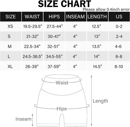 Miniatura 6 de AUROLA Dream Collection - Pantalones cortos de entrenamiento para mujer, cintura alta, pantalones cortos atléticos sin costuras