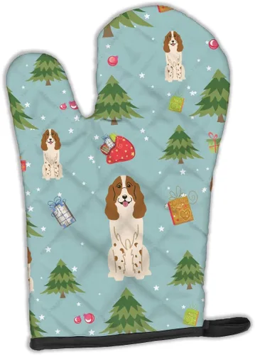Miniatura 342 de Caroline's Treasures BB2732OVMT Dog House Collection Border Collie - Guante de horno grueso resistente al calor para sartenes calientes y horno