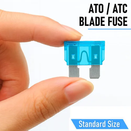 Miniatura 3 de MGI SpeedWare Surtido de fusibles de hoja de 60 piezas, 5A 10A 15A 20A 30A 40A, ATO/ATC 12vDC Protección automotriz (sin indicador LED)