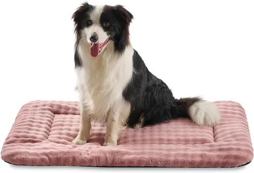 Miniatura 20 de Tapete de cama para mascotas, para gatos y perros pequeños, lavable y suave para mascotas, tapete para dormir con patrón de burbujas 3D, morado
