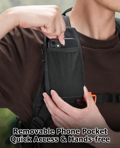 Miniatura 4 de NOOLA Mochila de Hidratación con Vejiga de Agua de 3L - Mochila de Agua de 22L para Senderismo, Ciclismo, Correr, Ciclismo - Mochila Ligera