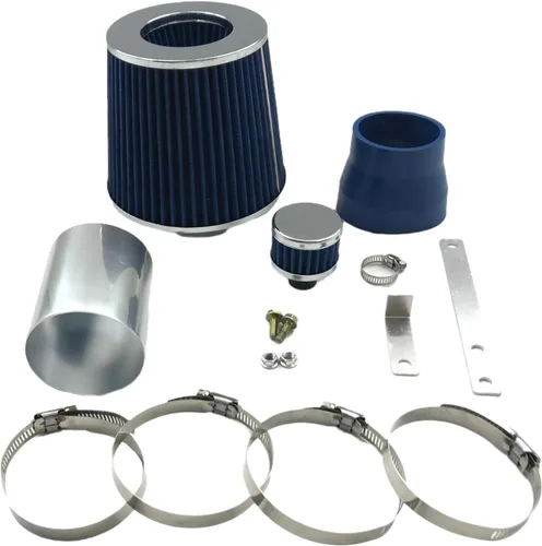 Miniatura 3 de Tubo de admisión corto de 2.75 pulgadas Kit de tuberías de admisión de aire frío con filtro compatible con 1999-2005 Volkswagen Jetta Beetle Golf
