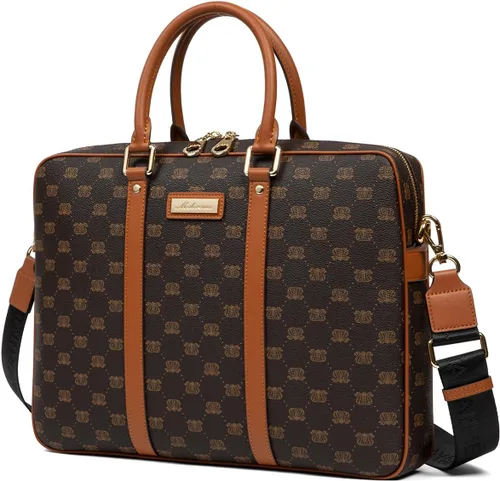 Maletín para laptop, para hombres y mujeres, bolsa de hombro tipo mensajero, bolsa cruzada de viaje, bolsa de negocios para laptop de 15 pulgadas
