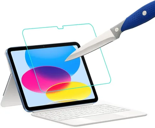 Miniatura 4 de Mr.Shield Protector de pantalla para iPad Air de 11 pulgadas M3 2025 y M2 2024 [vidrio templado] [2 unidades] Protector de pantalla