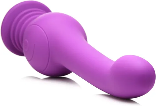 Miniatura 6 de INMI Sex Shaker Silicona para hombres, mujeres y parejas. Consolador giratorio recargable, impermeable y potente, 1 pieza, morado. Púrpura