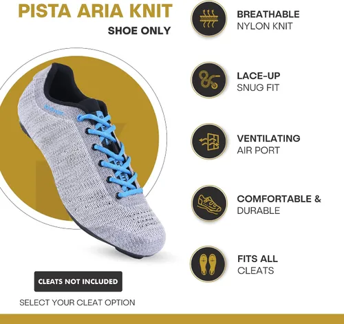 Miniatura 2 de Tommaso Pista - Tenis para bicicleta de carretera para mujer, compatible con Dual Cleat