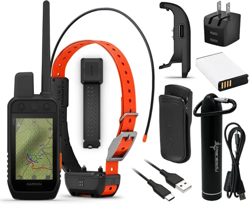 Miniatura 8 de Garmin Alpha 300 de mano, seguimiento avanzado de perros y entrenamiento de mano, pantalla táctil con paquete E-Bank