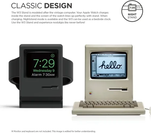 Miniatura 2 de elago Soporte W3 compatible con Apple Watch Series 11/10/9/8/7/6/5/4/3/2/1/SE3/SE2/SE1