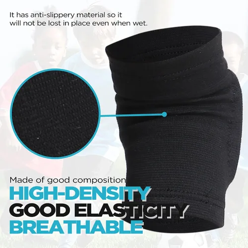 Miniatura 4 de Bodyprox - Rodilleras de voleibol para jóvenes, 1 par unisex (13-18 años)