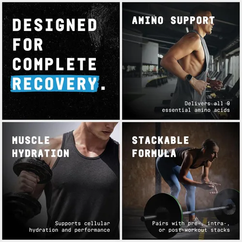 Miniatura 6 de BEYOND RAW Amino de precisión Fórmula de aminoácidos de recuperación y potencia Combustible los músculos Mejora la hidratación Manzana