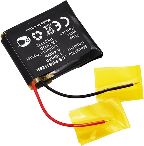 Miniatura 2 de Batería de repuesto de 130mAh para Pebble Pebble Steel E-Paper 401S Watch 2 P121112 (3.7V)