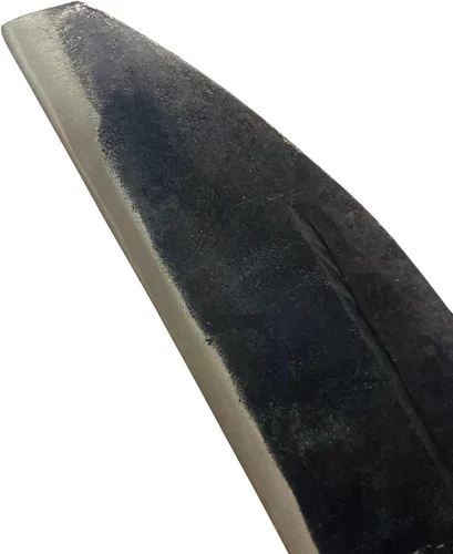 Miniatura 4 de KAKURI Hoja de acero al carbono japonesa forjada a mano con mango largo (longitud media) de 20 pulgadas, hoja de acero al carbono japonesa forjada a