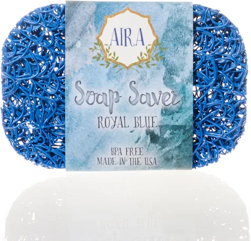 Miniatura 27 de Aira Jabonera - Plato para Jabón y Accesorio de Soporte de Jabón - Portajabones sin BPA para Ducha y Baño - Fabricado en EE. UU. - Drena el Agua