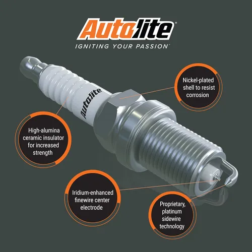Miniatura 5 de Autolite Iridium XP - Bujías de repuesto para automóviles, XP5145 (paquete de 4)