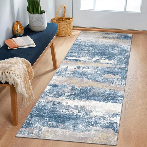 Miniatura 70 de BEIMO Alfombra de pasillo para cocina, alfombra lavable a máquina de 2 x 5 para entrada, alfombras modernas y abstractas suaves, cubierta de piso