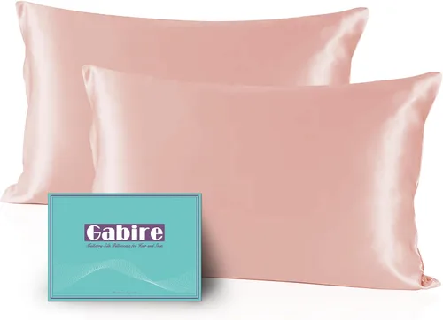 Miniatura 8 de Gabire Funda de almohada de seda de morera para cabello y piel, evita el acné, fundas de almohada de seda real de ambos lados, funda de almohada