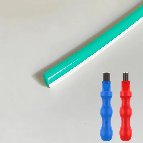 Miniatura 11 de JARBIH Cubierta de tira de luz LED flexible de neón separada, 16.4 pies 0.236 in sin desgaste, cubierta de difusor de silicona flexible con 2